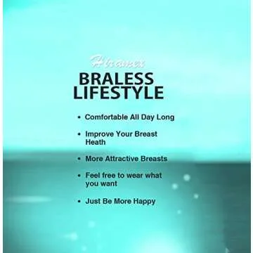 Hiramex Nippleless Covers, Silicone Breast Lift Reusable Breast Pasties Petals (Pink)