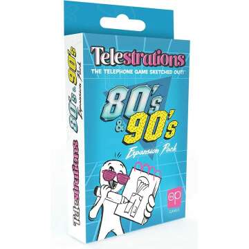Telestrations 80s/90s Expansion Pack | 600 Awesome Words & Phrases
