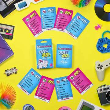 Telestrations 80s/90s Expansion Pack for Fun Parties