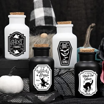 DAZONGE Halloween Potion Bottles Set for Decor
