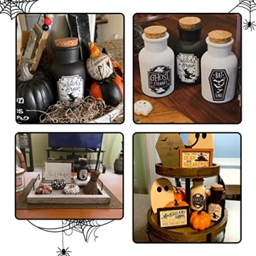 DAZONGE Halloween Potion Bottles Set for Decor