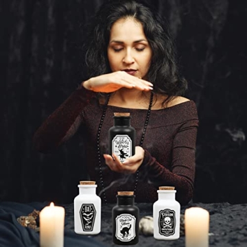 DAZONGE Halloween Potion Bottles Set for Decor