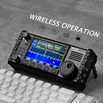 Xiegu X6100 SDR Radio Transceiver with 4" LCD Screen