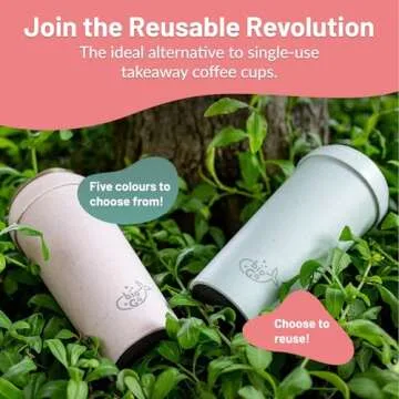 bioGo Travel Coffee Cup - Eco-Friendly Travel Mug