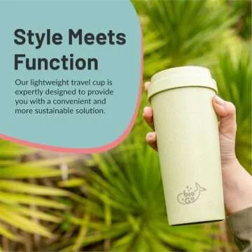 bioGo Travel Coffee Cup - Eco-Friendly Travel Mug