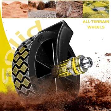 VIC Collapsible Folding Wagon - Extra Long & Heavy Duty