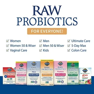 Garden of Life RAW Probiotics for Women's Health - 50 Billion CFU