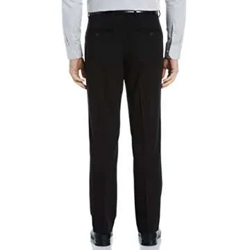 Perry Ellis Men's Modern Fit Solid Stretch Resolution Dress Pant for Comfort and Style