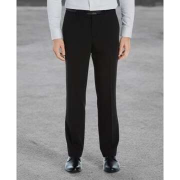 Perry Ellis Men's Stretch Dress Pant - Modern Fit