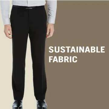 Perry Ellis Men's Stretch Dress Pant - Modern Fit