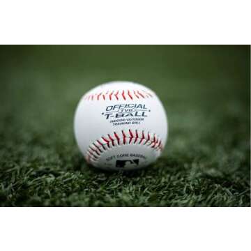 Rawlings Official T-Balls for Youth Training - 12 Count