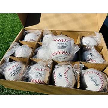 Rawlings Official T-Balls for Youth Training - 12 Count