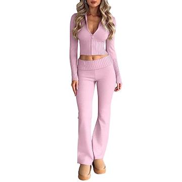 LILLUSORY 2 Two Piece Sets Women 2025 Fall Fashion Casual Trendy Sexy Y14K Clothes Sweatsuit Sweat S...