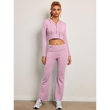 LILLUSORY 2 Piece Women’s Fall Fashion Sweater Set