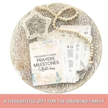 Essential Gift Set for First Time Moms - Pregnancy Prayer Cards