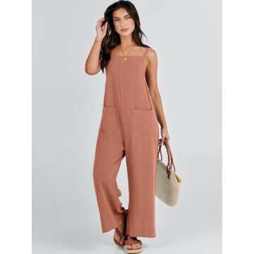 Stylish ANRABESS Summer Jumpsuit for Women - Comfortable & Trendy