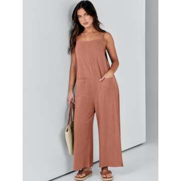 Stylish ANRABESS Summer Jumpsuit for Women - Comfortable & Trendy
