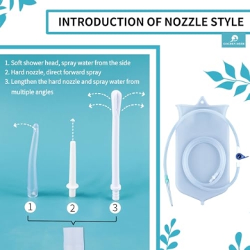 Silicone Enema Bag Kit for Easy Colon Detox Cleanse