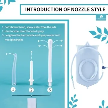 Silicone Enema Bag Kit for Easy Colon Detox Cleanse