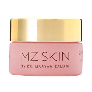 MZ SKIN Soothe & Smooth Eye Cream Complex, Hydrating Treatment with Tri-Peptides, Hyaluronic Acid an...