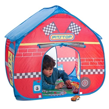 Fun2Give Pop It Up Pit Stop Tent for Creative Play