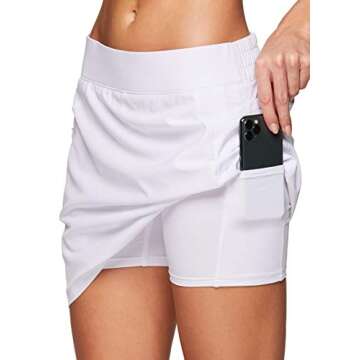 RBX Active Fashion Skort for Women - Stylish Quick-Dry Activewear
