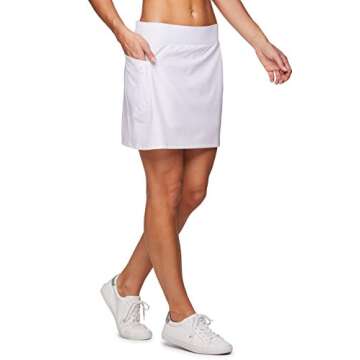RBX Women's Quick Drying Active Fashion Skort with Pockets