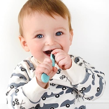 PrimaStella Silicone Chew Spoon Set for Babies and Toddlers