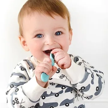 PrimaStella Silicone Chew Spoon Set for Babies and Toddlers