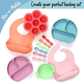 PrimaStella Silicone Chew Spoon Set for Babies and Toddlers