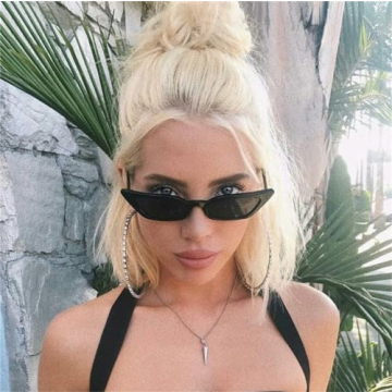 Retro Cat Eye Sunglasses for Women - UV Protection