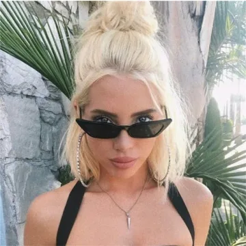 Retro Cat Eye Sunglasses for Women - UV Protection