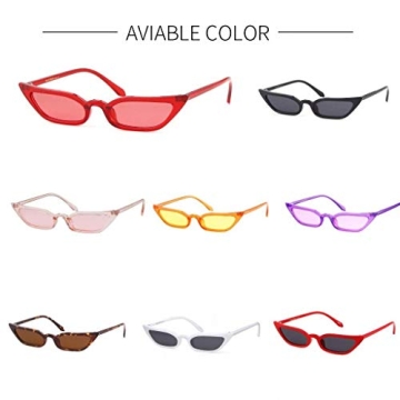 Retro Cat Eye Sunglasses for Women - UV Protection