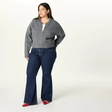 Stylish Brynne Bomber Sweater Cardigan for Women