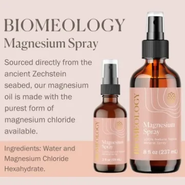 Premium Biomeology Magnesium Spray for Relaxation and Sleep