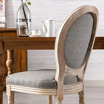 chairus Farmhouse Dining Chairs - Elegant Upholstered Set