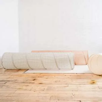 3 Sprouts Kids Play Tunnel - Eco-Friendly Indoor Fun