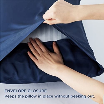 Bedsure Cooling Pillow Cases for Hot Sleepers, Soft & Silky