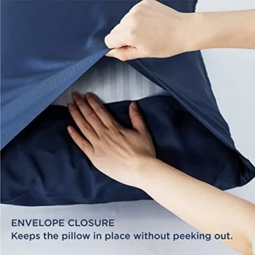 Bedsure Cooling Pillow Cases for Hot Sleepers, Soft & Silky