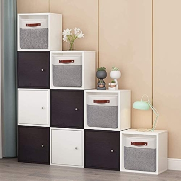 Kntiwiwo Fabric Storage Cubes Set of 6 for Easy Organization