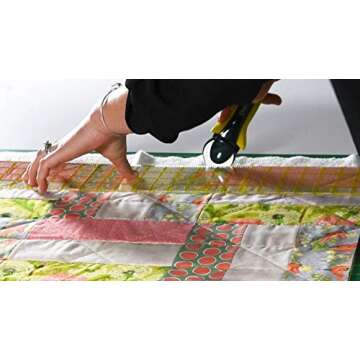 Omnigrid Folding Ruler 4x36 Inch for Quilting Accuracy