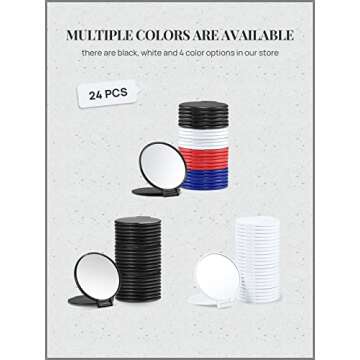 Getinbulk Compact Mirror Set of 24 for Purse Bulk