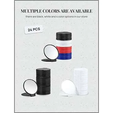 Getinbulk Compact Mirror Set of 24 for Purse Bulk