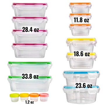 Fullstar 34 PCS Food Storage Container Set for Kitchen