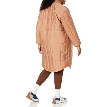 Amazon Essentials Women's Oversized Quilted Coat (Available in Plus Size)