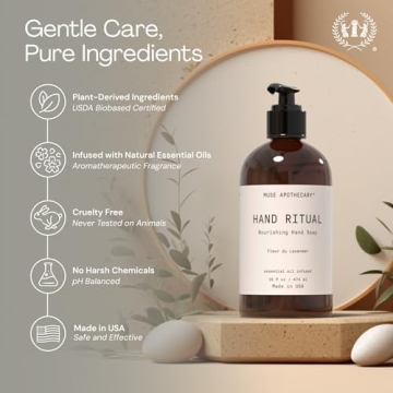 Luxurious Muse Apothecary Hand Ritual - Naturally Nourishing Soap