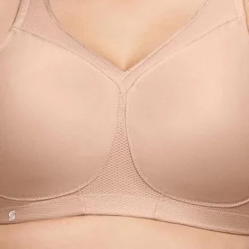 Glamorise MagicLift Seamless Sports Bra for Curvy Women