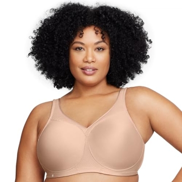Glamorise MagicLift Seamless Sports Bra for Curvy Women
