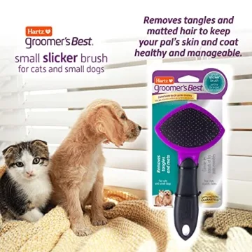 HARTZ Groomer's Best Small Slicker Brush for Pets