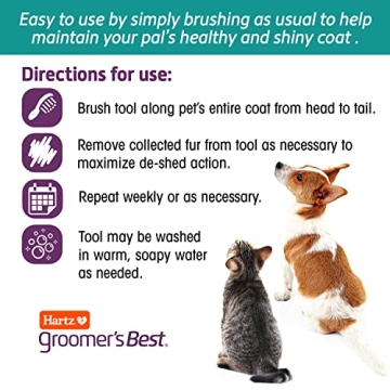 HARTZ Groomer's Best Small Slicker Brush for Pets